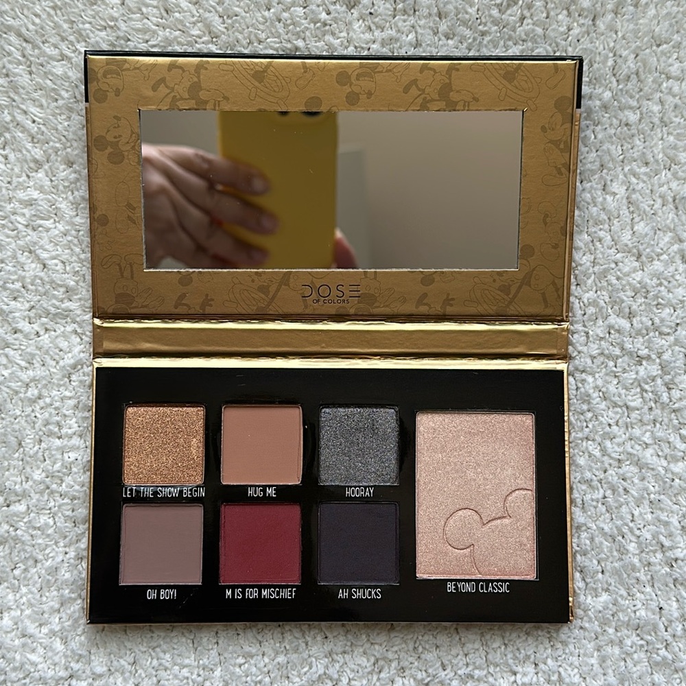 BNIB Dose of Colors Mickey Mouse Palette (**Limited Edition**)